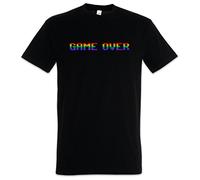 Urban Backwoods Game Over Rainbow Camiseta De Hombre T-Shirt Negro Talla M