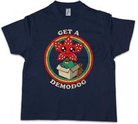 Urban Backwoods Get A Demodog I Niños Chicos Kids T-Shirt Azul Talla 12 Años