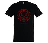 Urban Backwoods Halo of The Sun Logo Camiseta De Hombre T-Shirt Negro Talla 2XL