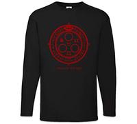 Urban Backwoods Halo of The Sun Logo Long Sleeve T-Shirt De Manga Larga Negro Talla L