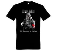 Urban Backwoods Iron Sky Soldier Camiseta De Hombre T-Shirt Negro Talla 4XL