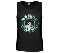 Urban Backwoods Korova Milk Bar Hombre Camiseta Sin Mangas Men Tank Top Negro Talla XL