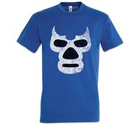 Urban Backwoods Luchador Blue Demon Camiseta De Hombre T-Shirt Azul Talla L
