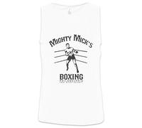 Urban Backwoods Mighty Mick's Boxing II Hombre Camiseta Sin Mangas Men Tank Top Blanco Talla XL