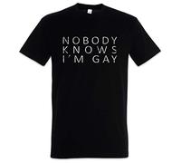 Urban Backwoods Nobody Knows I'm Gay Camiseta De Hombre T-Shirt