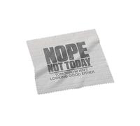 Urban Backwoods Nope Not Today - Paño de microfibra para gafas
