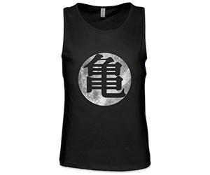 Urban Backwoods Orange Master Goku Vintage Hombre Camiseta Sin Mangas Men Tank Top Negro Talla L