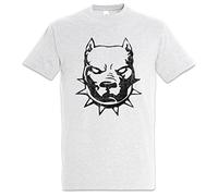 Urban Backwoods Pitbull Camiseta De Hombre T-Shirt Gris Talla M