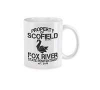 Urban Backwoods Property Of Scofield Tazza Da Caffè Tazza con dicitura