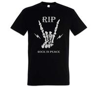 Urban Backwoods Rock In Peace Camiseta De Hombre T-Shirt