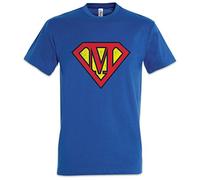 Urban Backwoods Super M Camiseta De Hombre T-Shirt Azul Talla 2XL