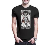 Urban Backwoods Tarot B The Devil - Camiseta para hombre, Negro , XS-5XL