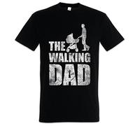 Urban Backwoods The Walking Dad Camiseta De Hombre T-Shirt Negro Talla L