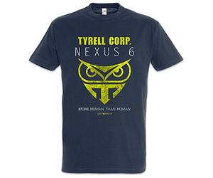 Urban Backwoods Tyrell Corporation Nexus 6 Camiseta De Hombre T-Shirt Azul Talla M