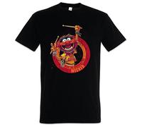 Urban Backwoods Wicked Drummer Camiseta De Hombre T-Shirt Negro Talla M
