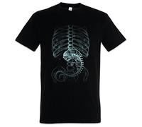 Urban Backwoods Xenomorph Alien Camiseta De Hombre T-Shirt Negro Talla 2XL