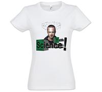 Urban Backwoods Yeah Science Jesse Pinkman Mujer Girlie Women T-Shirt - Maestro Breaking Walter White Ciencia Heisenberg química Cook Bad Tailes S - 5XL