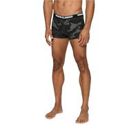 Urban Classics 2-Pack Camo Boxer Shorts Hombre Set de Boxers Camuflaje 95% algodón, 5% elastán