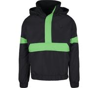 Urban Classics 3-Tone Neón Mix Pull Encima Chaqueta Windbreaker Gang Hombre