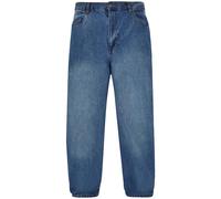 Urban Classics 90‘s Jeans Middeepblue Talla: 38 | Vaqueros Rectos Outlet | Hombre | Azul