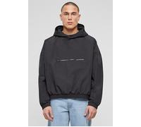 Urban Classics 90's Pull Over Jacket Black Talla: L | Sudaderas con capucha Outlet | Hombre | Negro