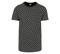 Urban Classics Camiseta Allover Logo Tee Negro L
