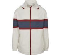 Urban Classics Anorak De Nylon Arrugado Con Rayas Blancas