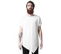 Urban Classics Asymetric Long Tee - Camiseta Hombre, Blanco (white 220), Small