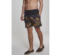 Urban Classics Bañador Block Negro/Madera Camuflaje XL