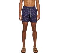 URBAN CLASSICS Bañador Hombre Bermudas Cortos, Shorts de Baño para Natación, Secado Rápido para Vacaciones, Color: sunglasses aop, Talla: L