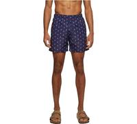URBAN CLASSICS Bañador Hombre Bermudas Cortos, Shorts de Baño para Natación, Secado Rápido para Vacaciones, Color: flamingo, Talla: XL