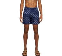 URBAN CLASSICS Bañador Hombre Bermudas Cortos, Shorts de Baño para Natación, Secado Rápido para Vacaciones, Color: anchor/blu navy, Talla: L