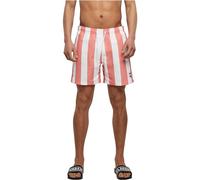 Urban Classics Bañador para Hombre con Estampado de Patrones, Tallas XS-6XL, Palepinkbarstripe, 5XL