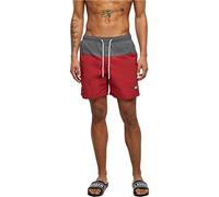 Urban Classics Bermudas piedra / rojo fuego S piedra / rojo fuego