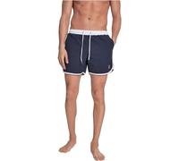 Urban Classics – Bañador hombre estilo retro, bermudas cortas, secado rápido – Tallas XS-5XL