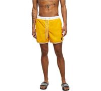 Urban Classics Bermudas 'Retro' dorado / blanco, Talla S