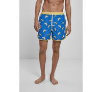 Urban Classics Bañador Patrón Retro Shorts Banana Aop Azul 3XL