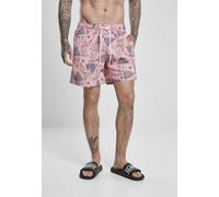 Urban Classics Bañador Shorts Patrón Bañador Shorts Yacht Aop Salmón 4XL