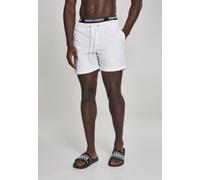 Urban Classics Bañador Two in One Shorts de baño White/Negro/White XXL