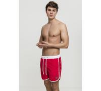 Urban Classics Bañadores Retro Swimshorts Firered/White XXL