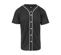 Urban Classics Baseball Mesh Jersey, Camiseta Hombre, Negro (Black), S