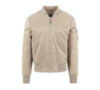 Urban Classics Basic Bomber Jacket Beige Talla: L | Bombers Outlet | Unisex | Marrón