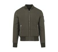 Urban Classics Basic Quilt Bomber Jacket Olive Talla: L | Bombers Outlet | Unisex | Verde