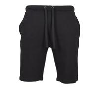 Urban Classics Basic Sweat Hombre Pantalones Cortos Negro 100% algodón