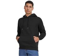 Urban Classics Basic Sweat Hoody, Sudadera con capucha Hombre, Negro, L