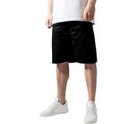 Urban Classics Bball Mesh Shorts, Pantalones cortos Hombre, Negro (Black), 3XL Große Größen