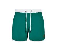 Urban Classics Retro, Bañadores Ajustados Para Hombre, Blanco/verde (white/green), S