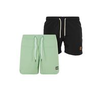 Urban Classics Bermudas verde claro / negro L EUR