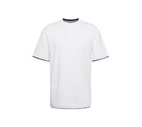 Urban Classics Contrast Tall Tee, Camiseta Hombre, Multicolor (wht/blk), XL