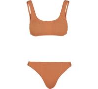 Urban Classics Bikini Ladies Tanktop Crinkle Bikini Papaya XS